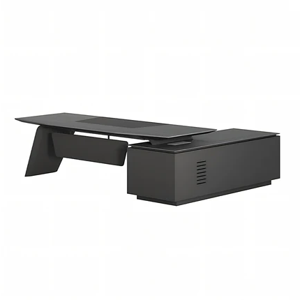Modern Minimalist Executive Desk with Enhanced Thickness LBZ-2033