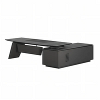 Modern Minimalist Executive Desk with Enhanced Thickness LBZ-2033