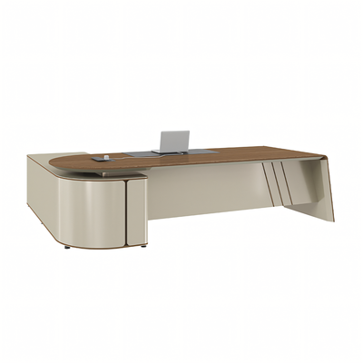 Functional Elegance Desk Sculpted Executive Desk LBZ-2023