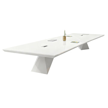 Rectangular Conference Table 79-197 in Wide (6.6-16.4 ft) for Meeting Room