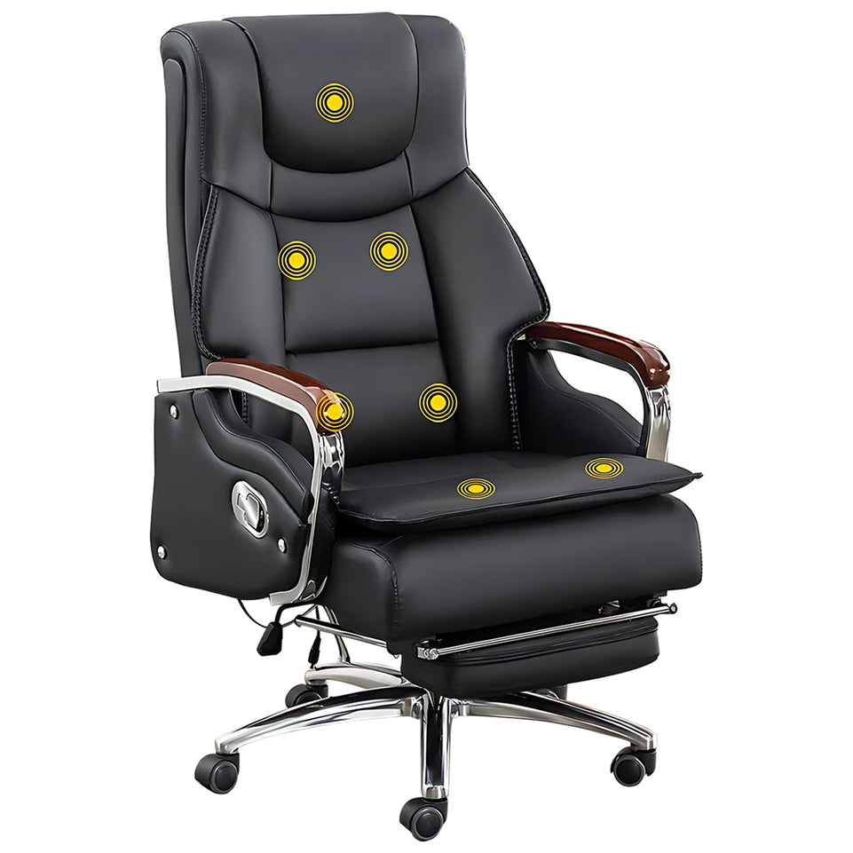 Leather Executive Office Chair Luxurious and Stylish Multifunctional BGY-1064-E（East Coast）